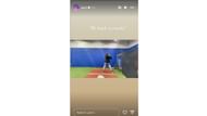 Chisholm's Instagram story